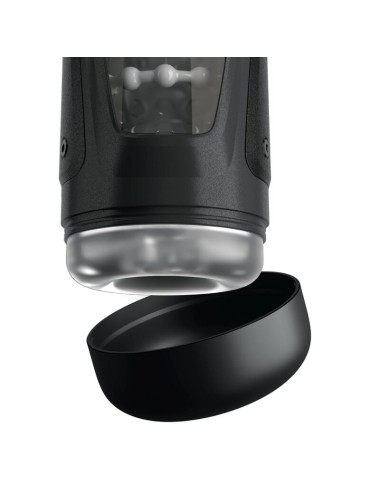 PDX ELITE - MOTO-BATOR PRO THRUSTING STROKER AUTOMATIC VIBRATING AND WARMING MASTURBATOR 26.5 CM