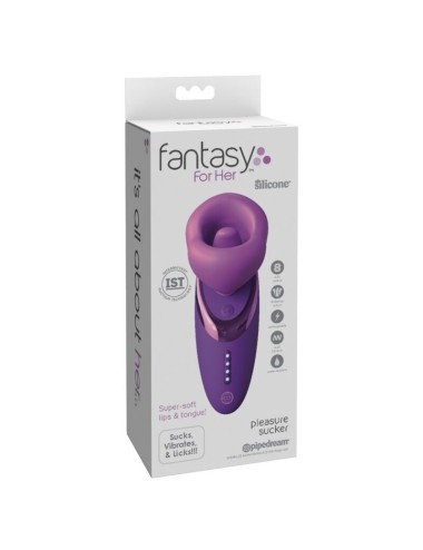 FANTASY FOR HER - PLEASURE SUCKER VIBRATOR PURPLE