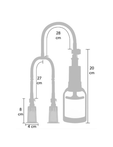 SHE.E.O - VACUUM PUMP FOR NIPPLES M/L