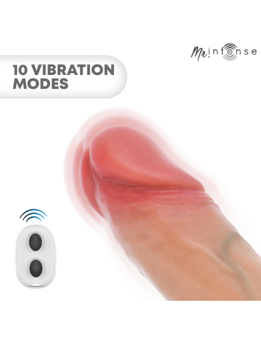 MR INTENSE - ARNOLD L ULTRA-REALISTIC VIBRATING PENIS SLEEVE REMOTE CONTROL 16 CM -Ø- 4.5 CM