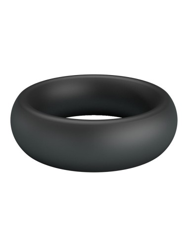 CRAZY BULL - ELIO SILICONE COCK RING BLACK