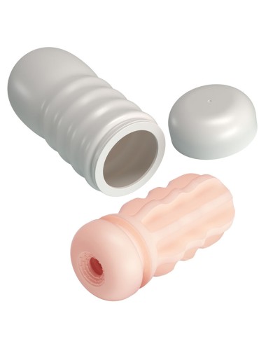 PRETTY LOVE - SHERRY VAGINA MASTURBATOR WITH SUCTION CUP AND INTERNAL TEXTURES
