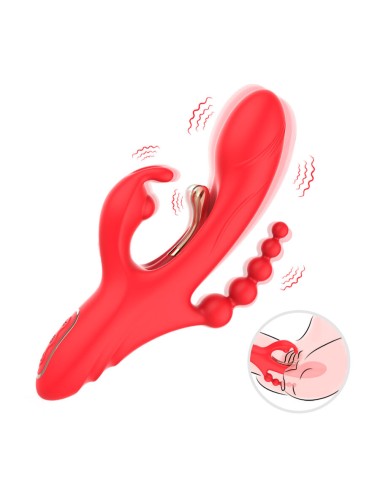 ARMONY - G-SPOT AND CLITORIS STIMULATOR VIBRATOR RED