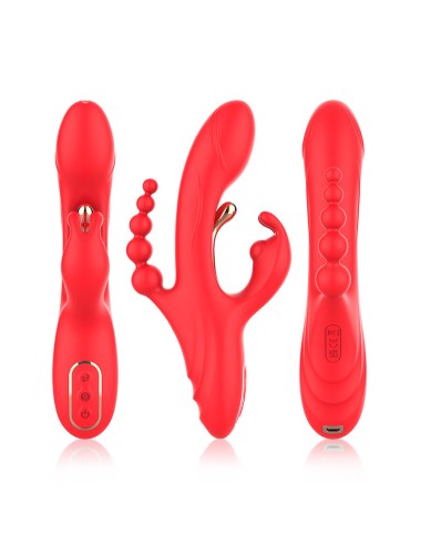 ARMONY - G-SPOT AND CLITORIS STIMULATOR VIBRATOR RED