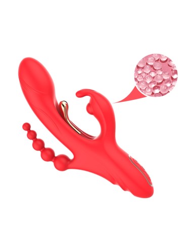 ARMONY - G-SPOT AND CLITORIS STIMULATOR VIBRATOR RED