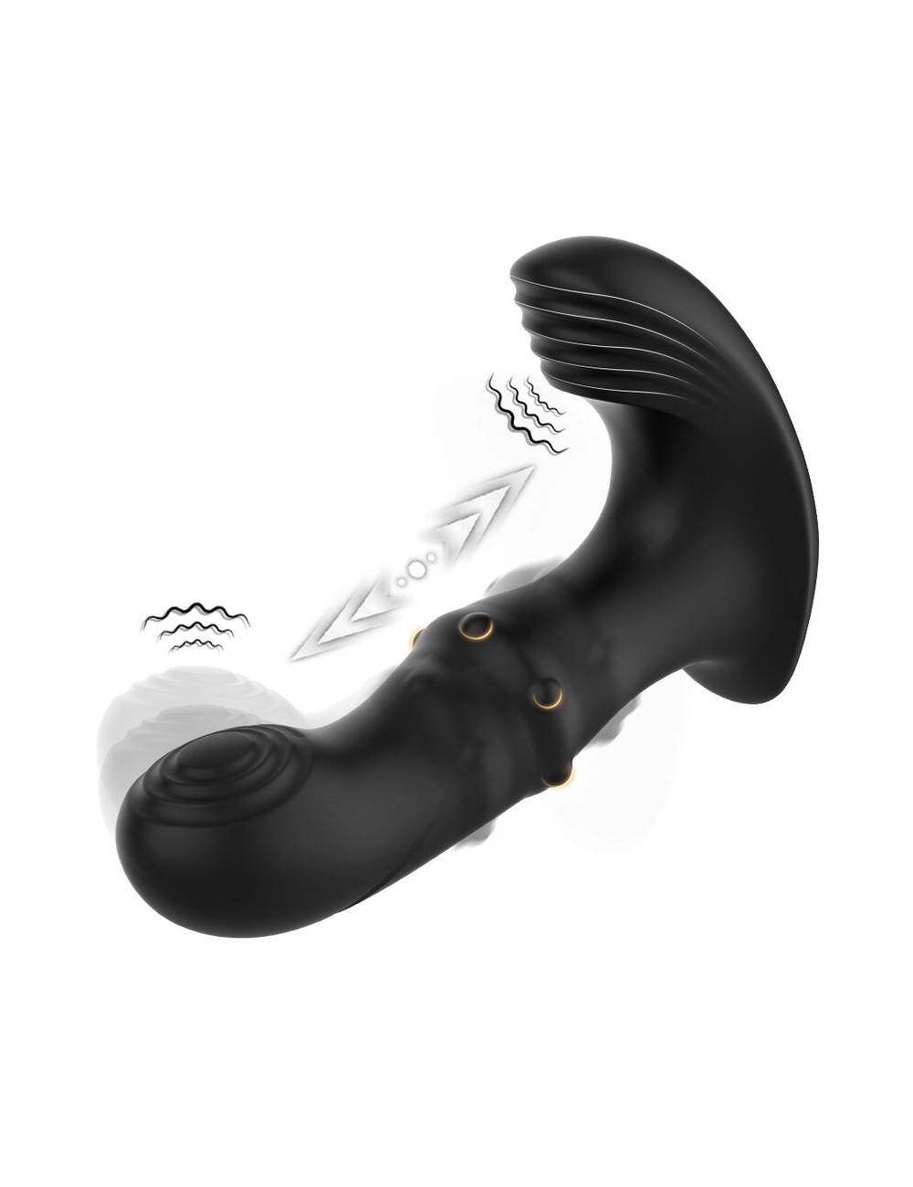 ARMONY - ANAL PROSTATE VIBRATOR REMOTE CONTROL BLACK