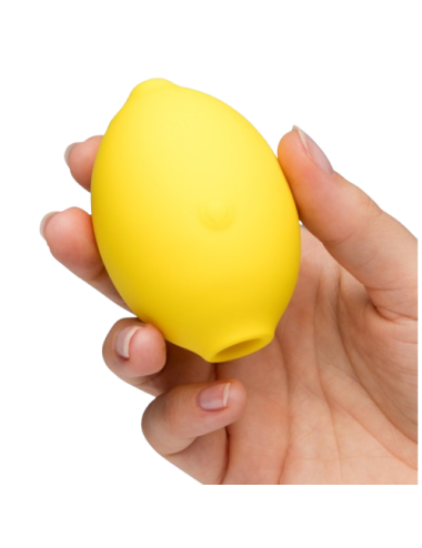 ROMP - LEMON CRUSH PLEASURE AIR CLITORAL STIMULATOR YELLOW