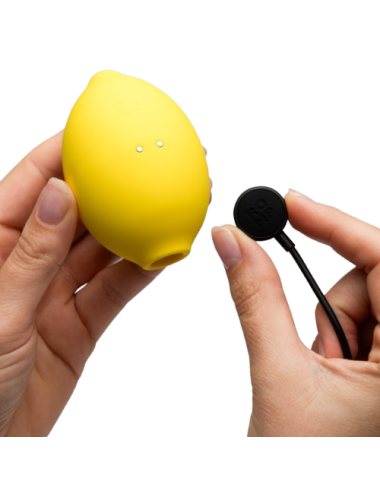 ROMP - LEMON CRUSH PLEASURE AIR CLITORAL STIMULATOR YELLOW