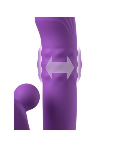 FANTASY FOR HER - HARMONI PRO PURPLE G-SPOT & CLITORAL RABBIT VIBRATOR