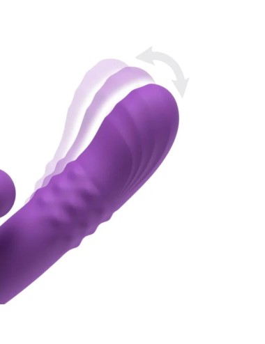 FANTASY FOR HER - HARMONI PRO PURPLE G-SPOT & CLITORAL RABBIT VIBRATOR