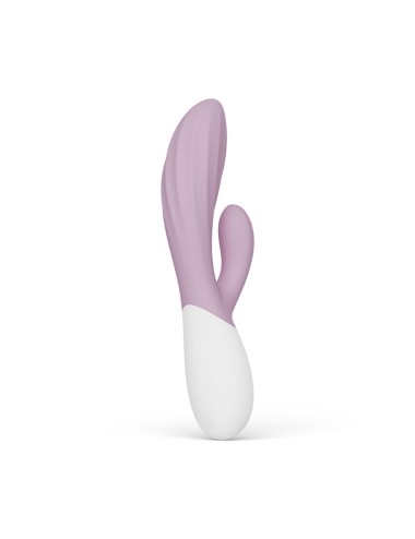 LELO - INA TWIST DOUBLE VIBRATOR RABBIT FOR G-SPOT AND CLITORIS PINK