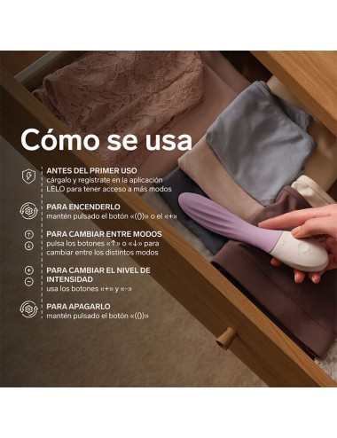 LELO - MONA TWIST RECHARGEABLE APP-CONTROLLED G-SPOT VIBRATOR LAVENDER