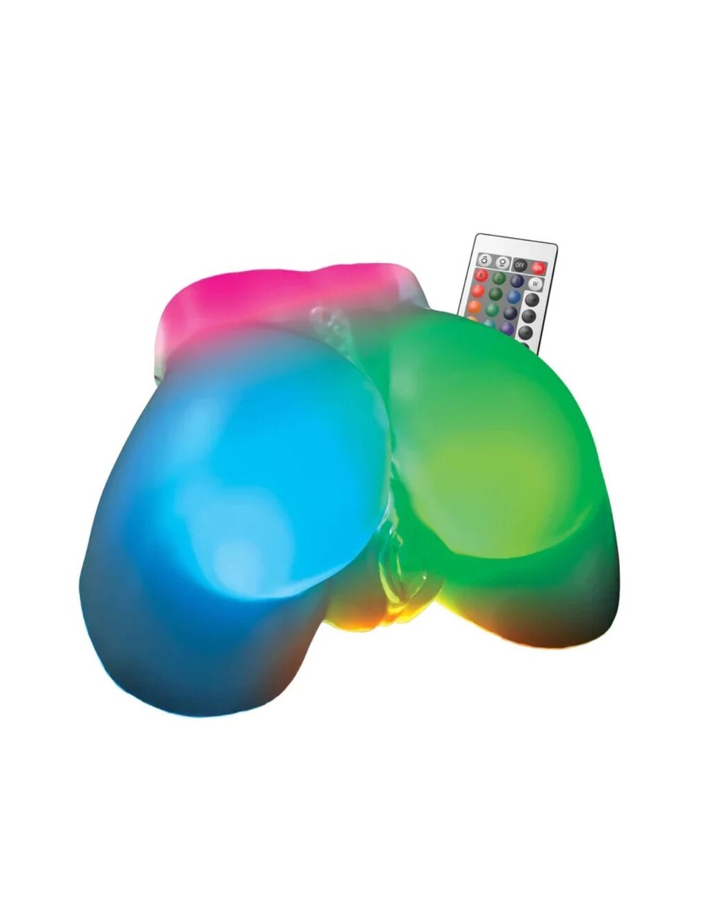 PDX ELITE - GO-GO BOOTY LED MEGA ILLUMINATED MALE MASTURBATOR