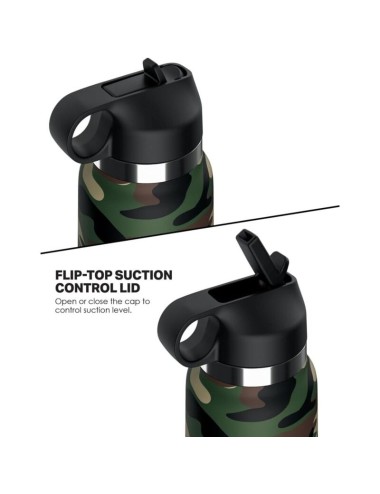 PDX PLUS - FAP FLASK HAPPY CAMPER DISCREET MASTURBATOR CAMOUFLAGE