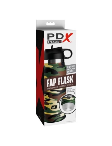 PDX PLUS - FAP FLASK HAPPY CAMPER DISCREET MASTURBATOR CAMOUFLAGE