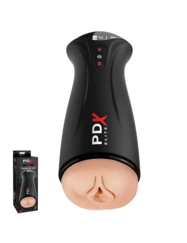PDX ELITE - FAP-GASM INTERMITTENT SUCTION & VIBRATION MASTURBATOR