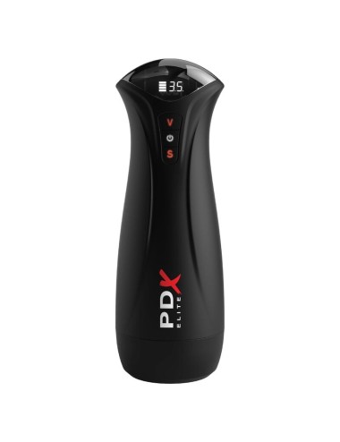 PDX ELITE - FAP-GASM CLEAR MALE MASTURBATOR WITH INTERMITTENT SUCTION