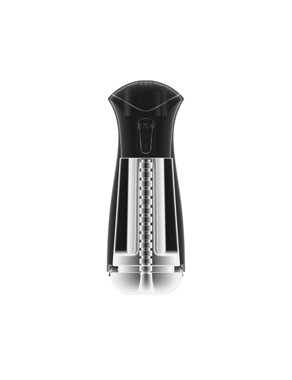 PDX ELITE - FAP-GASM CLEAR MALE MASTURBATOR WITH INTERMITTENT SUCTION