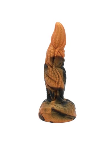 POWER MONSTERS - TYRANNOSAURUS BICOLOR FANTASY SILICONE DILDO 20.5 CM Ø 5 CM