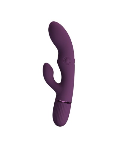 PRETTY LOVE - ZACH RECHARGEABLE THRUSTING RABBIT VIBRATOR 5+5 FUNCTIONS