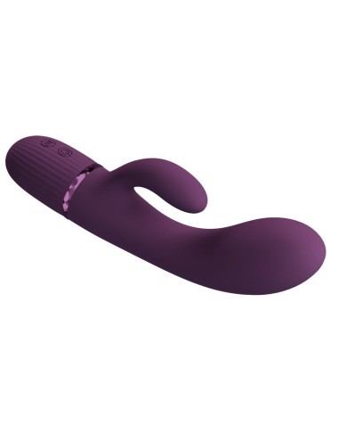 PRETTY LOVE - MARGIE RECHARGEABLE RABBIT VIBRATOR 10 FUNCTIONS PURPLE