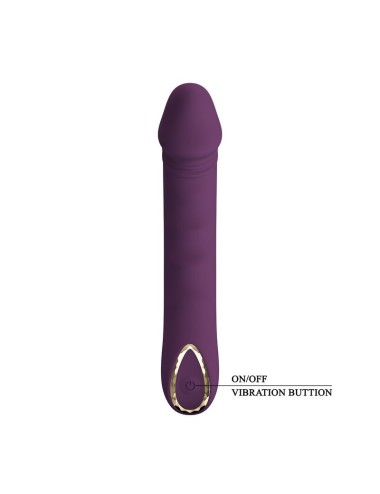 PRETTY LOVE - AMARA RECHARGEABLE VIBRATOR 10 FUNCTIONS PURPLE