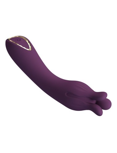 PRETTY LOVE - LUNAO RECHARGEABLE VIBRATOR 10 FUNCTIONS PURPLE