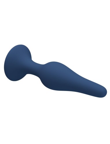 MR PLAY - TAPERED SILICONE ANAL PLUG BLUE XL