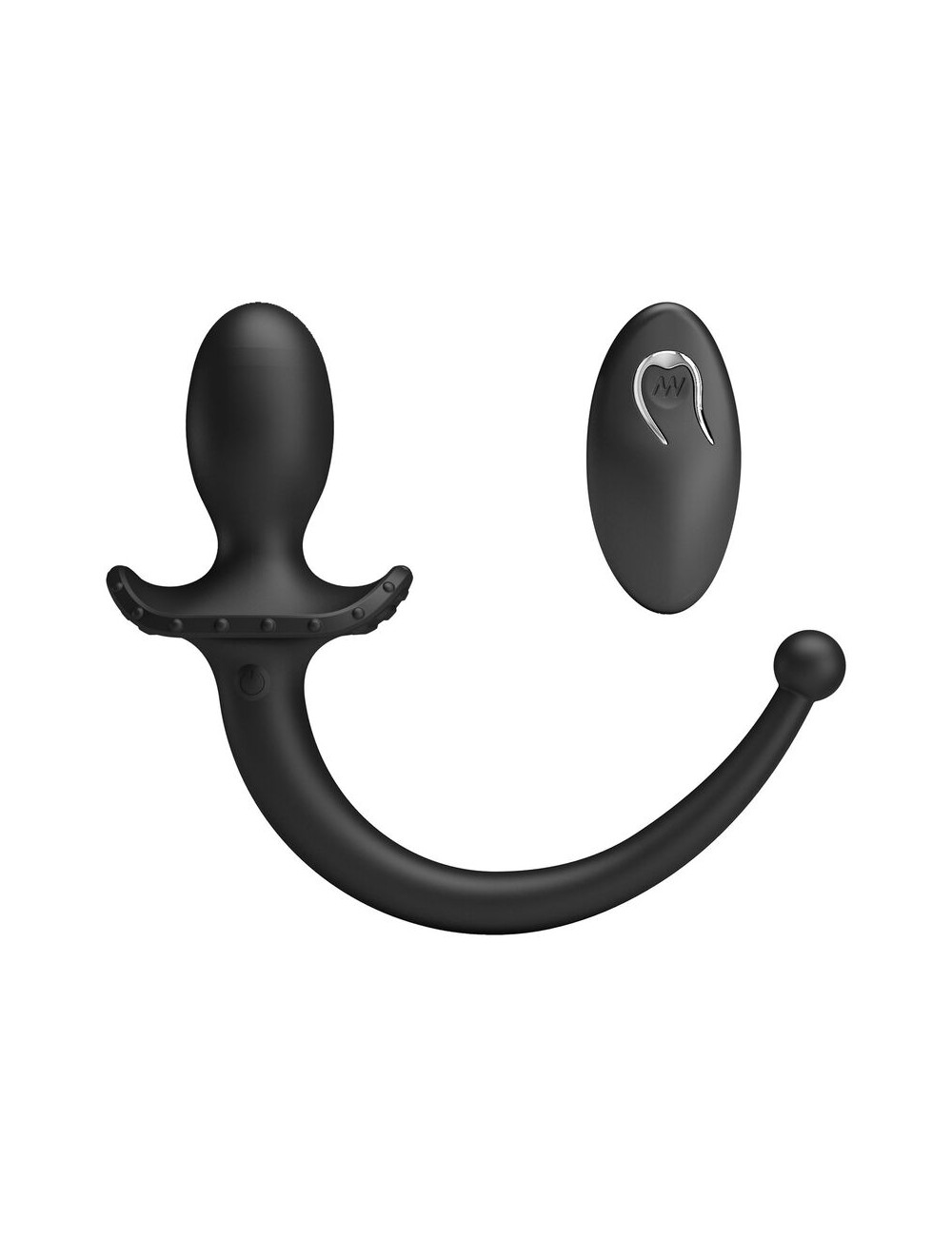 MR PLAY - WIRELESS REMOTE CONTROL ANAL AND PERINEUM VIBRATOR BLACK