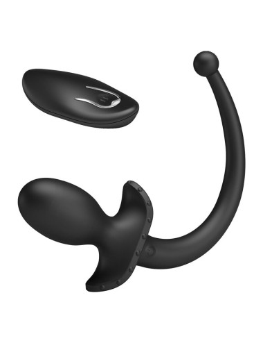 MR PLAY - WIRELESS REMOTE CONTROL ANAL AND PERINEUM VIBRATOR BLACK
