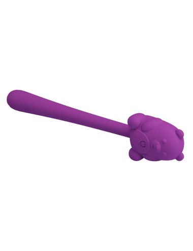 PRETTY LOVE - CUTE BEAR FLIRTING STICK RECHARGEABLE VIBRATOR