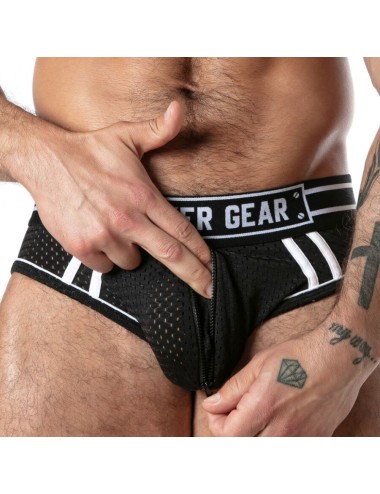 LOCKER GEAR - SPORT MESH JOCK BRIEF BLACK M