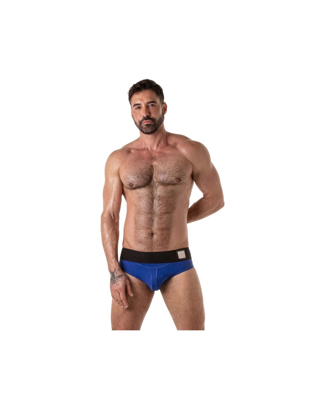 LOCKER GEAR - WIDE WAISTBAND JOCK BRIEF BLUE S
