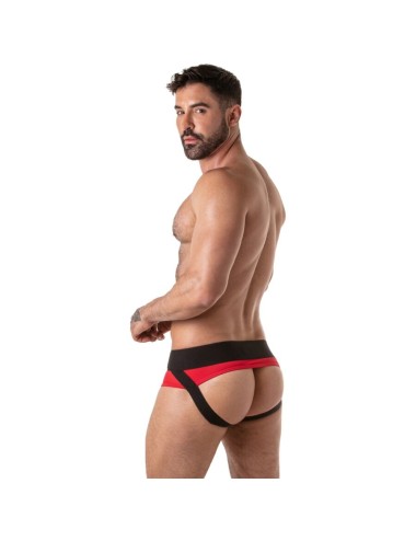 LOCKER GEAR - WIDE WAISTBAND JOCK BRIEF RED XL