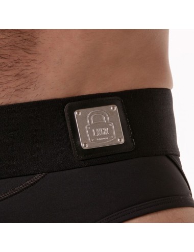 LOCKER GEAR - WIDE WAISTBAND JOCK BRIEF BLUE S