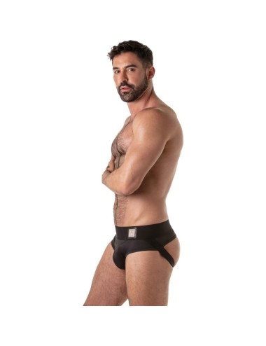 LOCKER GEAR - WIDE WAISTBAND JOCK BRIEF BLACK L