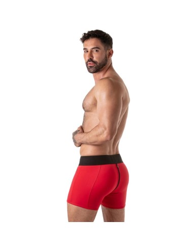 LOCKER GEAR - WIDE WAISTBAND TRUNK RED S