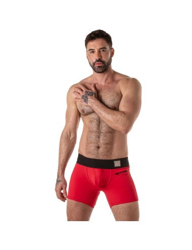 LOCKER GEAR - WIDE WAISTBAND TRUNK RED L