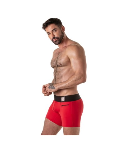 LOCKER GEAR - WIDE WAISTBAND TRUNK RED L