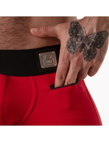 LOCKER GEAR - WIDE WAISTBAND TRUNK RED XL