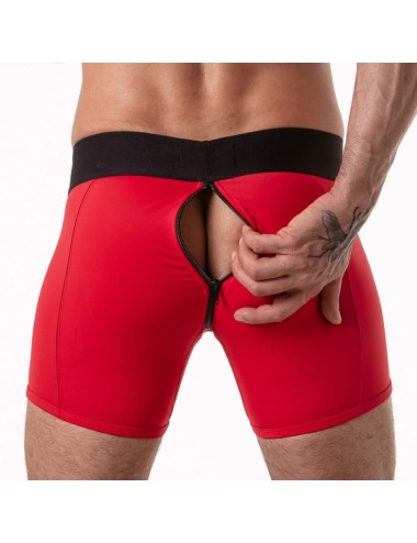 LOCKER GEAR - WIDE WAISTBAND TRUNK RED XL