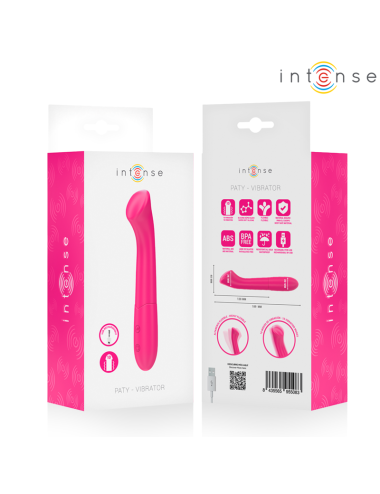 INTENSE - PATY VIBRATOR 19 CM FLEXIBLE 10 VIBRATIONS MODEL 2 PINK