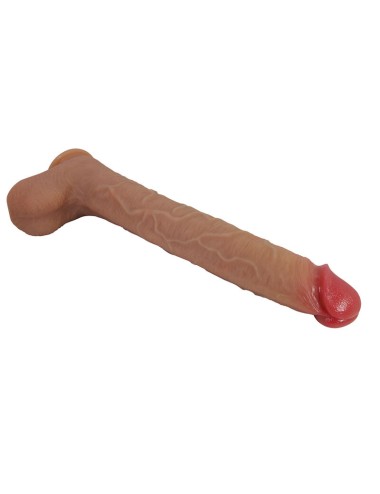 PRETTY LOVE - TERIN PLUS REALISTIC SILICONE DILDO WITH SUCTION CUP 37.6 CM Ø 5.5 CM