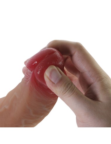 PRETTY LOVE - TERIN PLUS REALISTIC SILICONE DILDO WITH SUCTION CUP 37.6 CM Ø 5.5 CM