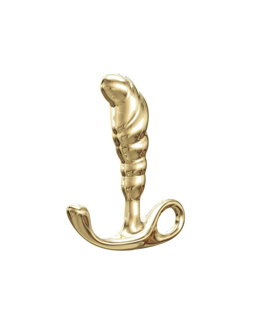 PRETTY LOVE - JACK ZINC ALLOY PROSTATE MASSAGER GOLD