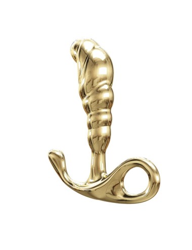PRETTY LOVE - JACK ZINC ALLOY PROSTATE MASSAGER GOLD