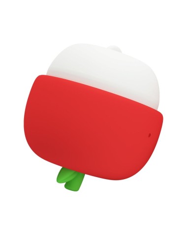 PRETTY LOVE - RECHARGEABLE TONGUE EFFECT CLITORAL STIMULATOR RED