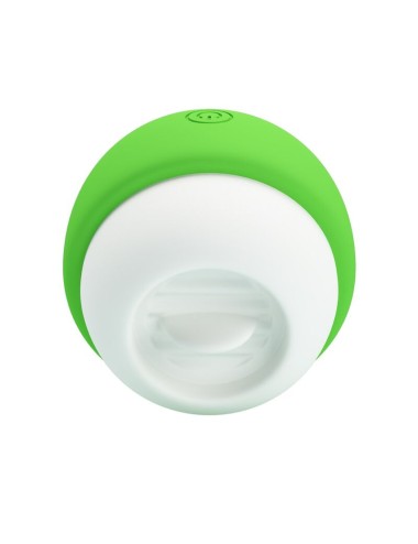 PRETTY LOVE - RECHARGEABLE TONGUE EFFECT CLITORAL STIMULATOR GREEN