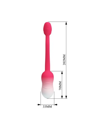 PRETTY LOVE - PULSEN APP CONTROL VIBRATING EGG 12 FUNCTIONS USB RECHARGEABLE PINK