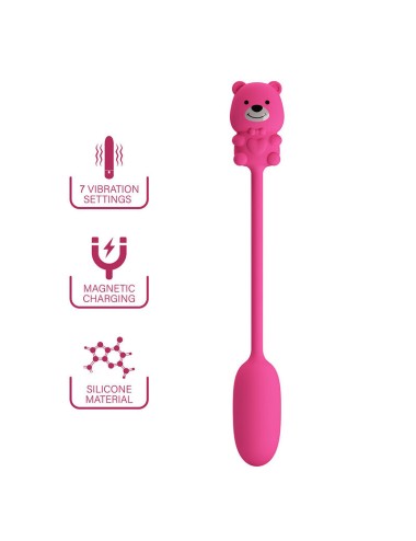 PRETTY LOVE - OLSON RECHARGEABLE BULLET VIBRATOR WITH WIRED CONTROLLER PINK